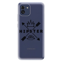 Odolné silikónové puzdro iSaprio - Hipster Style 02 - Samsung Galaxy A03