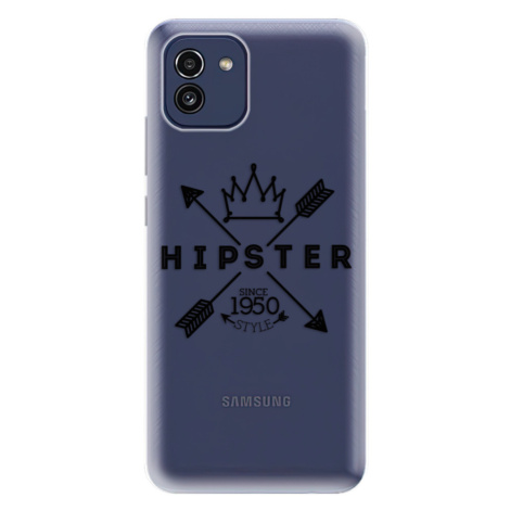 Odolné silikónové puzdro iSaprio - Hipster Style 02 - Samsung Galaxy A03