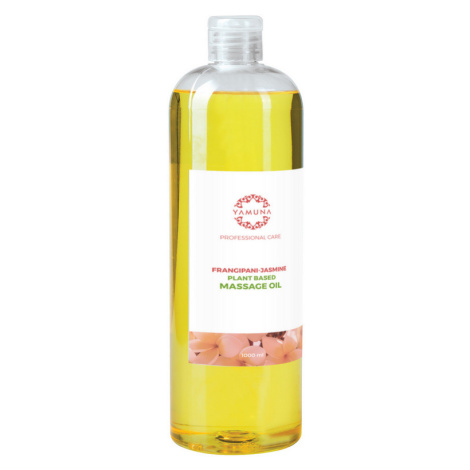 Yamuna rastlinný masážny olej - Frangipani-Jazmín Objem: 1000 ml
