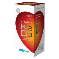 BIOMIN VITAMIN K2 + D3 1000 I.U. 60 kapsúl