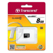 Karta TRANSCEND MicroSDHC 8 GB triedy 4, bez adaptéra