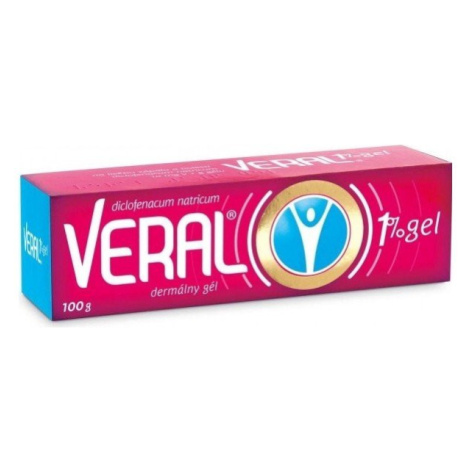 Veral 1% gél na bolesť 100 g