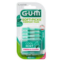 GUM Soft-picks comfort flex M mäta 40 ks