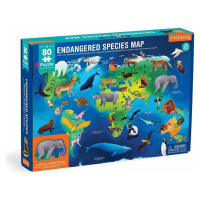 Mudpuppy Puzzle Ohrozené druhy zvierat po celom svete 80 kusov