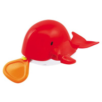 Navystar Naťahovacie hračka do vody Červená velryba