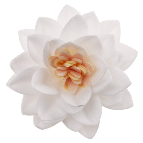 Květy bílé z jedlého papíru 7cm 15ks bílé - Dekora - Dekora