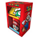 Super Mario – hrnček + prívesok + podložka