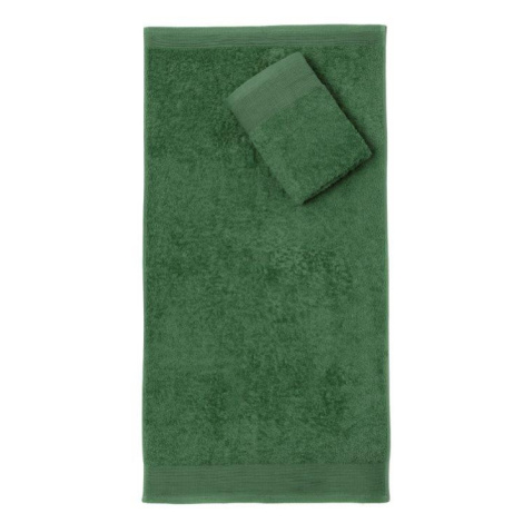 Bavlnený uterák Aqua 70x140 cm fľaškovo zelený FARO
