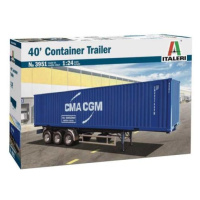 Model Kit truck 3951 - 40’ Container Trailer (1:24)