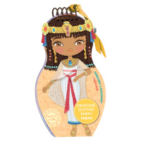 Obliekame egyptské bábiky FARAH – omaľovánky