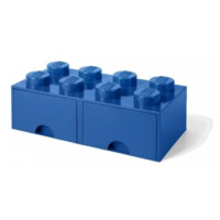 LEGO® úložný box 8 - so zásuvkami modrá 250 x 500 x 180 mm