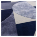 Tmavomodrý vlnený koberec 200x300 cm Indigo – Asiatic Carpets