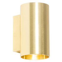 Moderné nástenné svietidlo zlaté okrúhle - Sandy