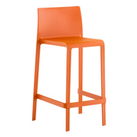 PEDRALI - Nízka barová stolička VOLT 677 DS - oranžová