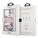 Plastové puzdro Guess na Apple iPhone 13/13 Pro GUHCP13LKCABPI Camo Strap Collection ružové