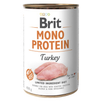 Brit MONO PROTEIN Turkey konzerva pre psov 400 g