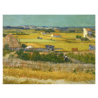 Obraz - 40x30 cm reprodukcia The Harvest, Vincent van Gogh – Fedkolor
