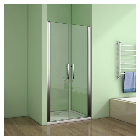 H K - Sprchové dvere MELODY D2 100 dvojkrídlové 96-100 x 195 číre sklo SE- MELODYD2100-306