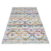 domtextilu.sk Luxusný krémovo biely koberec s farebným vzorom 39662-183541