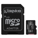 Kingston microSDXC Canvas Select Plus 128GB A1 Class 10 100MB/s + SD adaptér