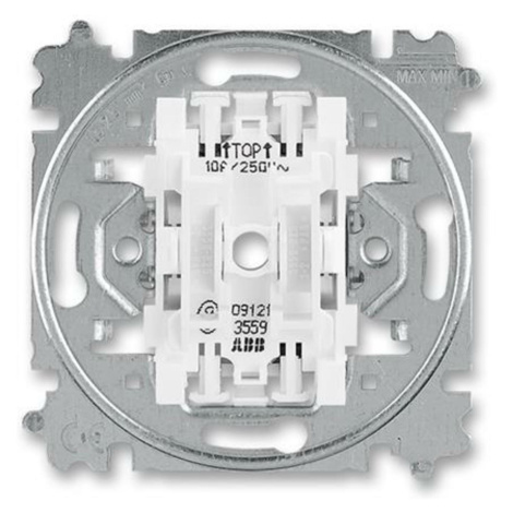 Tlacidlo dvojité (1/0+1/0) 10A/250V (PS) - prístroj (ABB)