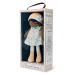 Bábika pre bábätká Manon K Tendresse Kaloo 32 cm v hviezdičkových šatách z jemného textilu v dar