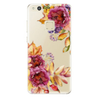 Odolné silikónové puzdro iSaprio - Fall Flowers - Huawei P10 Lite
