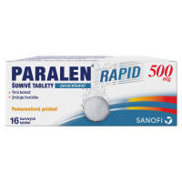 PARALEN Rapid 500 mg 16 šumivých tabliet