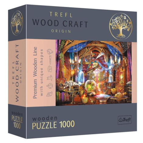 Trefl Drevené puzzle 1000 - Kúzelná komnata