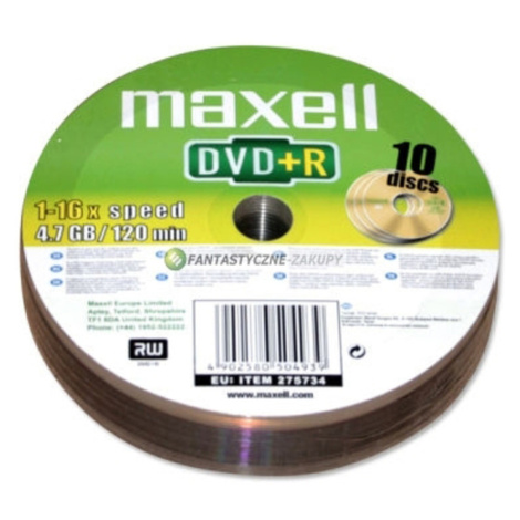 Maxell DVD+R 4,7GB 16x 10SH