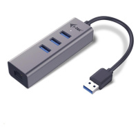 i-tec USB 3.0 Metal HUB 3 Port + Gigabit Ethernet Adapter