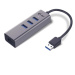 i-tec USB 3.0 Metal HUB 3 Port + Gigabit Ethernet Adapter