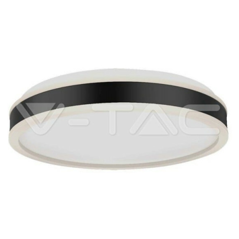 42W LED dizajnérske svetlo s okrúhlym čiernym povrchom 4000K Stmievateľné 4400lm VT-7758 ( V-TAC