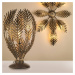 Stolná lampa Felce ako papradie v bronzovej, 61 cm