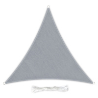 Blumfeldt Trojuholníková slnečná clona, 3 × 3 × 3 m, s upevňovacími krúžkami, polyester, prieduš