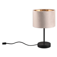 Čierno-béžová stolová lampa (výška 33 cm) Julieta – Trio