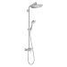 Hansgrohe Croma Select S, Showerpipe 280 1jet s pákovou batériou, chrómová, HAN-26791000