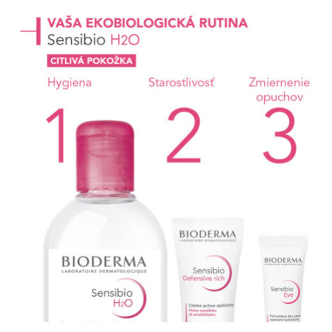 BIODERMA Sensibio H2O micelárna voda na citlivú pleť 250 ml