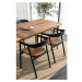 Jedálenský stôl z orechového dreva 90x180 cm Fawn – Gazzda