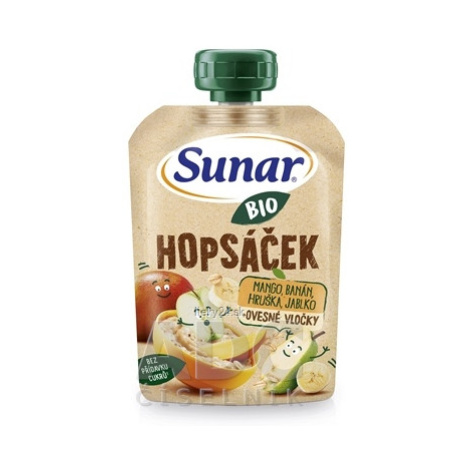 Sunar BIO HOPSÁČEK Mango, banán, hruška, jablko