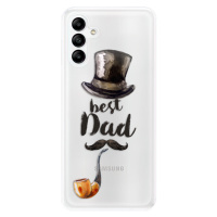 Odolné silikónové puzdro iSaprio - Best Dad - Samsung Galaxy A04s