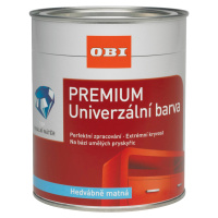 OBI Premium Univerzálna farba hodvábne matná striebrosivá 2,5 l