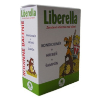 NATURA HOUSE Liberella rodinné balenie (kondicionér + hrebeň + šampón) 125 ml + 250 ml