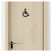 Označenie dverí z dreva - Zdravotne postihnutý