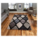 Tmavosivý ručne tkaný koberec 120x170 cm Noble House – Think Rugs