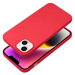 Silikónové puzdro na Apple iPhone 14 Plus Forcell Soft červené