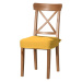 Dekoria Sedák na stoličku Ingolf, žltá, návlek na stoličku Inglof, Loneta, 133-40