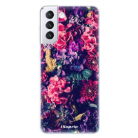 Odolné silikónové puzdro iSaprio - Flowers 10 - Samsung Galaxy S21+