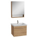 Kúpeľňová skrinka s umývadlom VitrA Mia 64x49x45 cm zlatý dub mat 10149