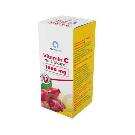 ADAMPharm Vitamín C 1000 mg so šípkami 60 kapsúl